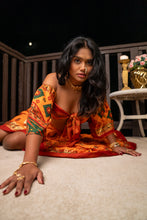 Load image into Gallery viewer, Radha Peacock Bollywood Set
