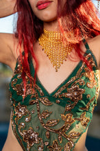 Load image into Gallery viewer, Tribal Triangle Drop Necklace

