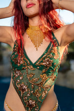 Load image into Gallery viewer, Ancient Emerald Venus Top
