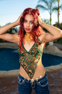 Ancient Emerald Venus Top