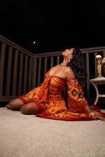 Load image into Gallery viewer, Radha Peacock Bollywood Set
