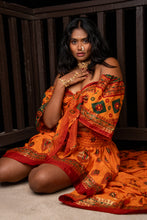 Load image into Gallery viewer, Radha Peacock Bollywood Set
