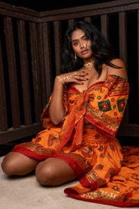 Radha Peacock Bollywood Set