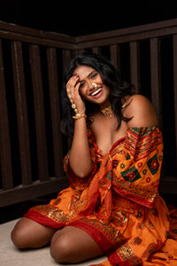 Radha Peacock Bollywood Set