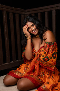 Radha Peacock Bollywood Set