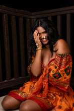 Load image into Gallery viewer, Radha Peacock Bollywood Set
