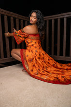 Load image into Gallery viewer, Radha Peacock Bollywood Set

