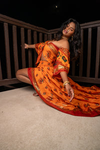 Radha Peacock Bollywood Set