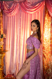 pink diamonds jasmine set