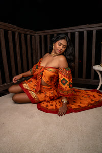 Radha Peacock Bollywood Set