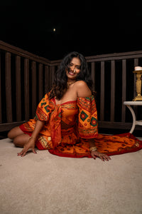 Radha Peacock Bollywood Set