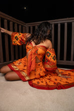 Load image into Gallery viewer, Radha Peacock Bollywood Set
