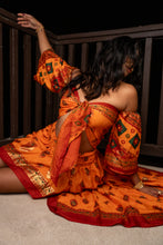 Load image into Gallery viewer, Radha Peacock Bollywood Set
