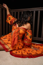 Load image into Gallery viewer, Radha Peacock Bollywood Set
