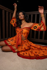 Radha Peacock Bollywood Set
