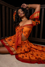 Load image into Gallery viewer, Radha Peacock Bollywood Set
