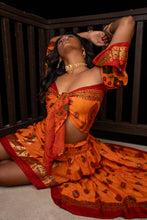 Load image into Gallery viewer, Radha Peacock Bollywood Set
