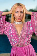Load image into Gallery viewer, Diamond Princess Anarkali Jacket Dress
