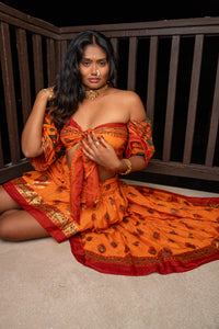 Radha Peacock Bollywood Set
