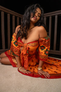 Radha Peacock Bollywood Set