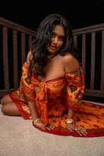 Load image into Gallery viewer, Radha Peacock Bollywood Set
