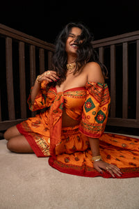 Radha Peacock Bollywood Set