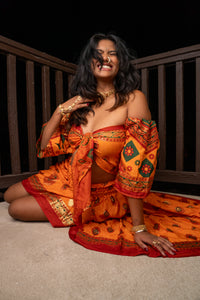 Radha Peacock Bollywood Set