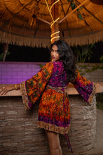 Load image into Gallery viewer, Purple Sunset Babydoll Dress
