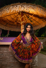 Load image into Gallery viewer, Purple Sunset Babydoll Dress
