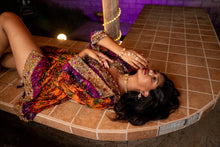 Load image into Gallery viewer, Purple Sunset Babydoll Dress
