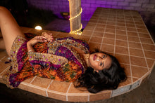 Load image into Gallery viewer, Purple Sunset Babydoll Dress
