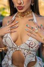Load image into Gallery viewer, Emerald Ruby Necklace Set
