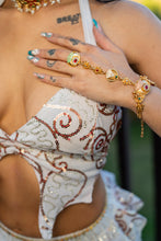 Load image into Gallery viewer, Emerald Ruby Necklace Set
