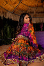 Load image into Gallery viewer, Purple Sunset Babydoll Dress
