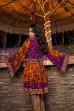 Load image into Gallery viewer, Purple Sunset Babydoll Dress
