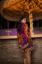Load image into Gallery viewer, Purple Sunset Babydoll Dress
