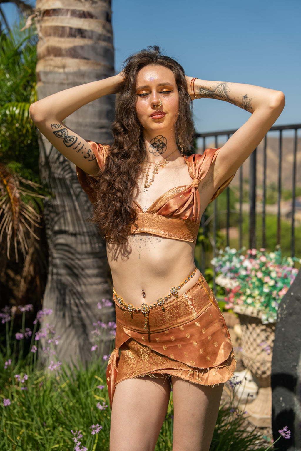gold earth pixie set (XS-M)
