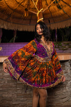 Load image into Gallery viewer, Purple Sunset Babydoll Dress
