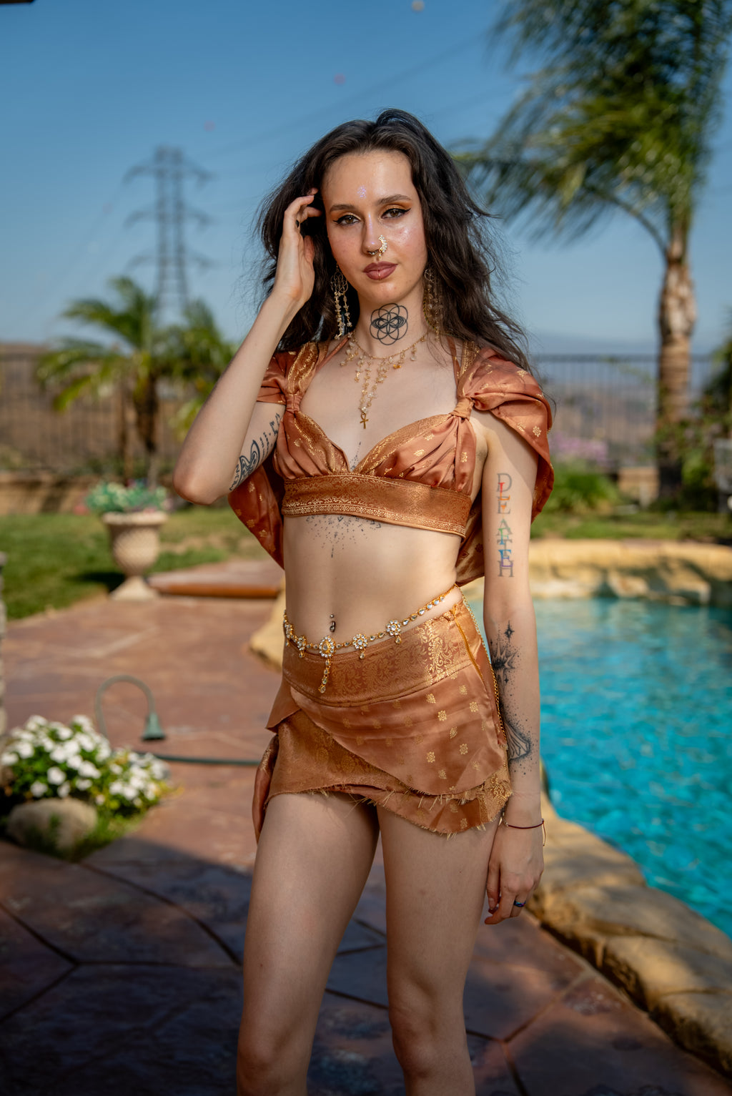 gold earth pixie set (XS-M)
