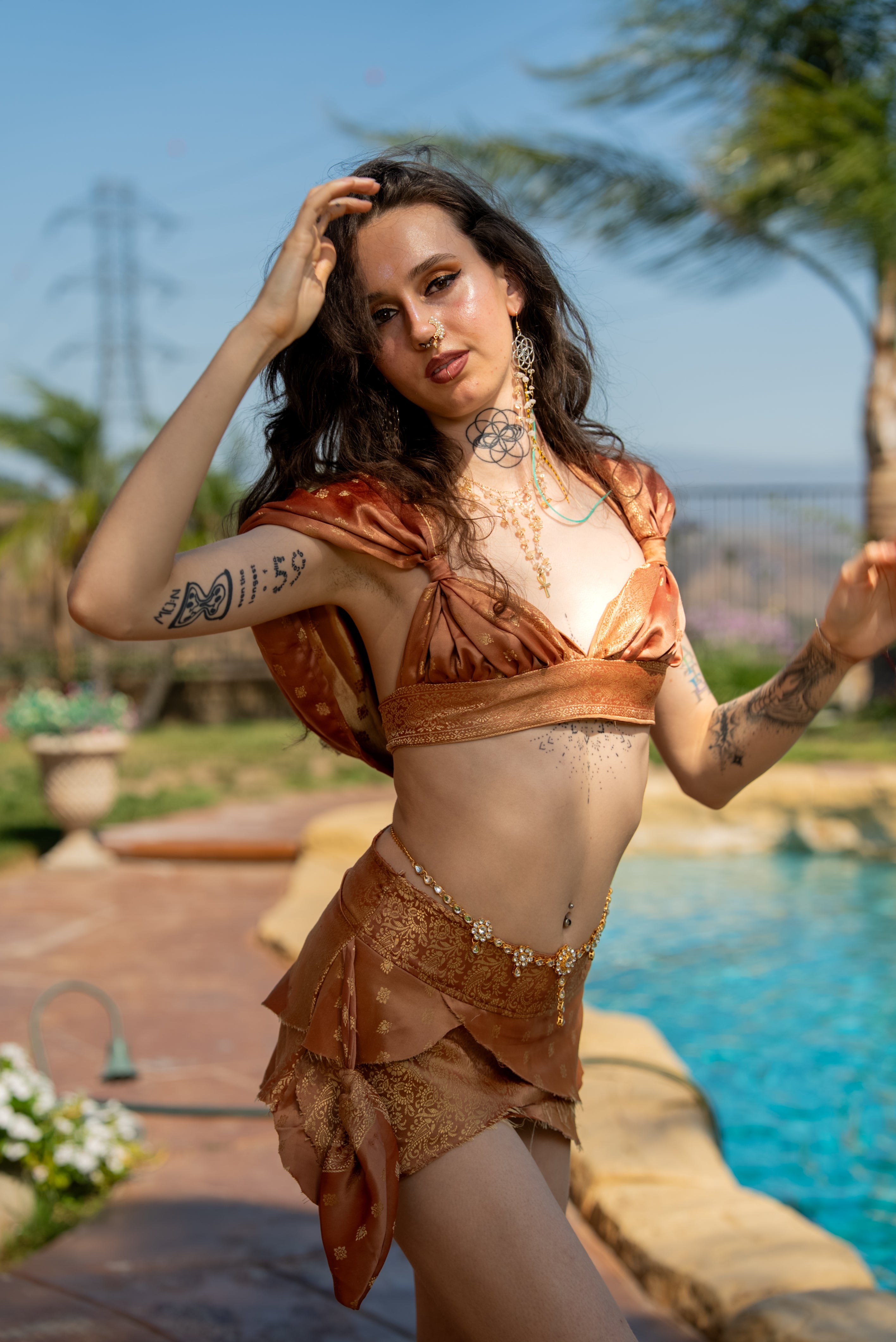 gold earth pixie set (XS-M)