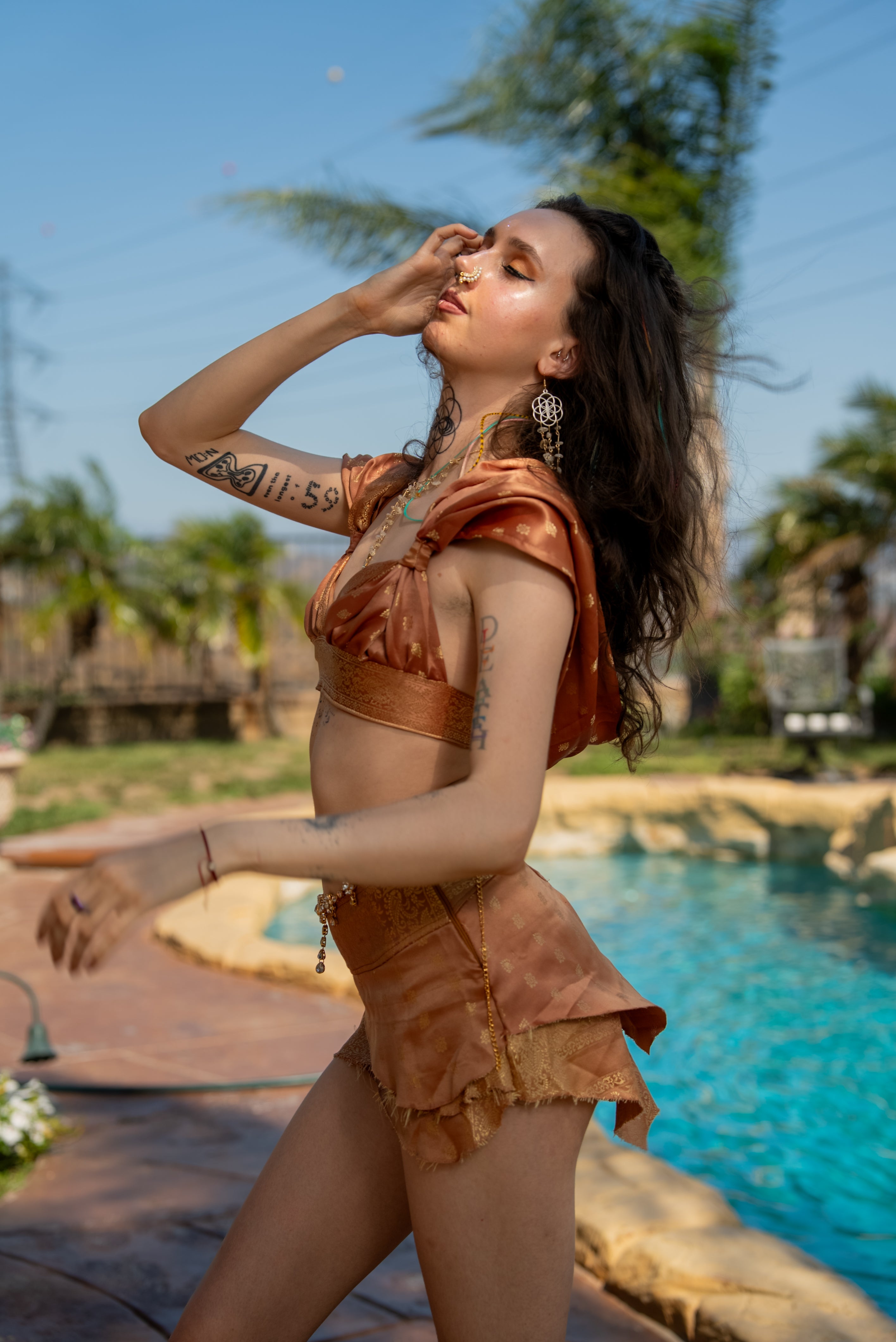 gold earth pixie set (XS-M)
