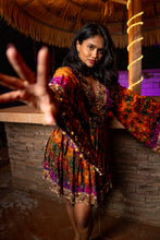 Load image into Gallery viewer, Purple Sunset Babydoll Dress

