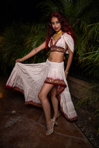 White Rose Bollywood Set