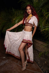 White Rose Bollywood Set