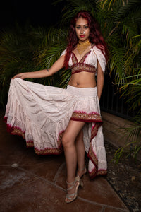 White Rose Bollywood Set