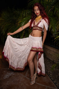 White Rose Bollywood Set