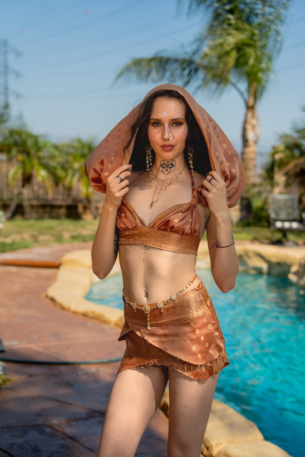 gold earth pixie set (XS-M)