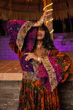 Load image into Gallery viewer, Purple Sunset Babydoll Dress
