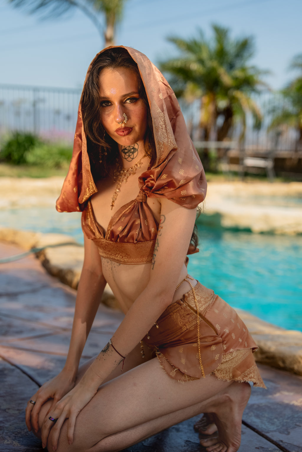 gold earth pixie set (XS-M)