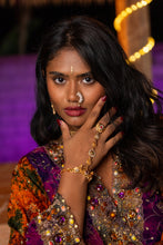 Load image into Gallery viewer, Golden Ruby Hand Chain Handchain
